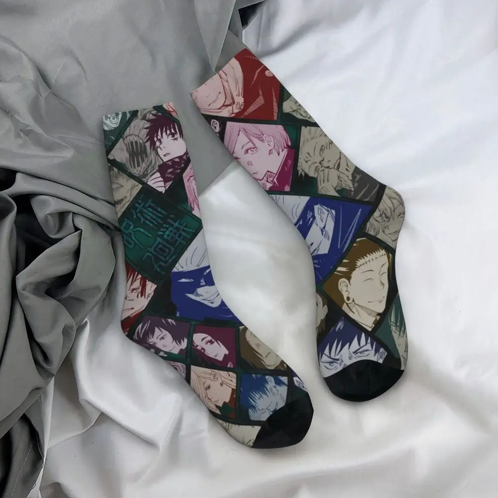 Gojo Manga Anime Socks