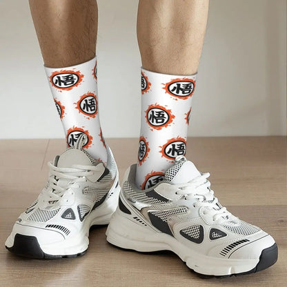 White DBZ Anime Socks