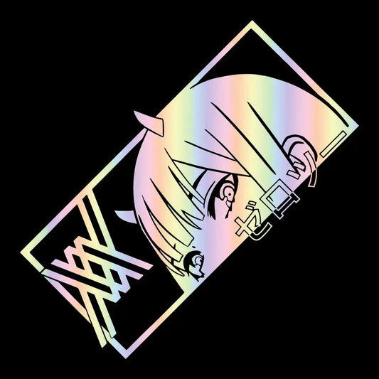 Darling Holographic Anime Sticker