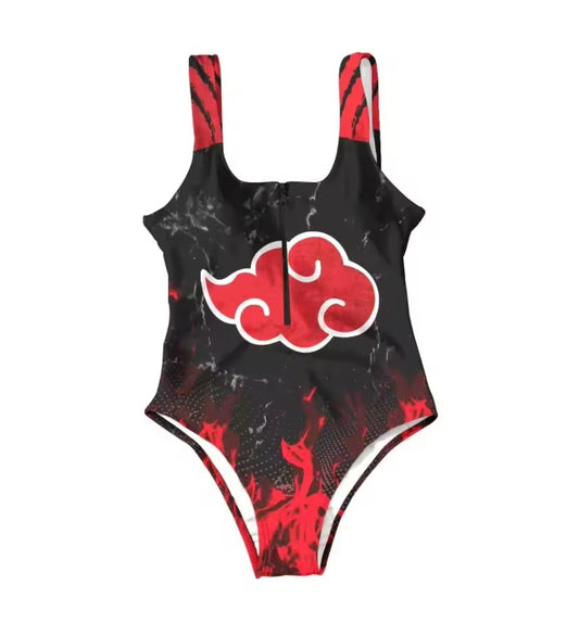 Akatsuki Cloud Anime Swimsuit