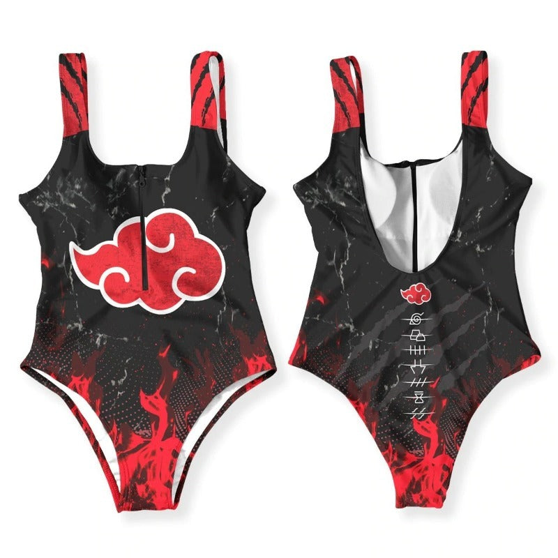 Akatsuki Cloud Anime Swimsuit