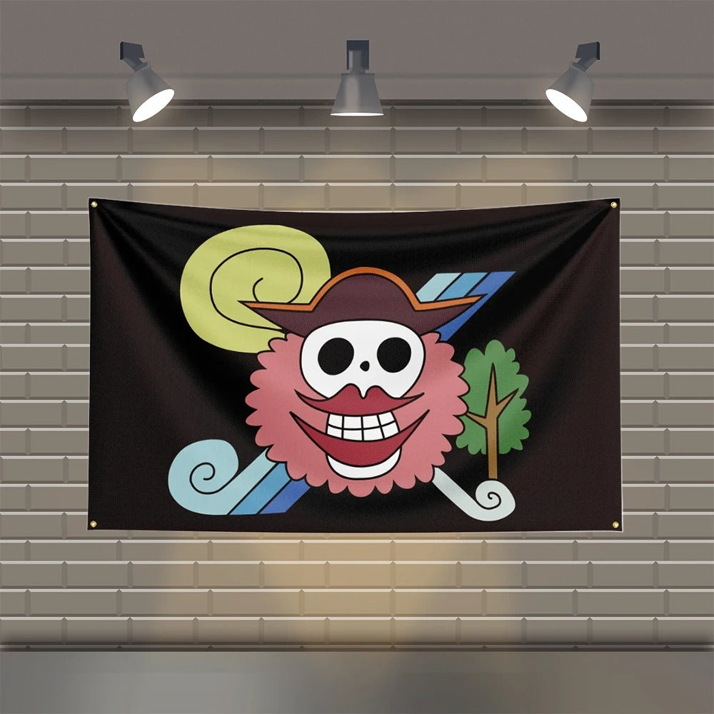 Big Mom Pirates Flag Anime Tapestry