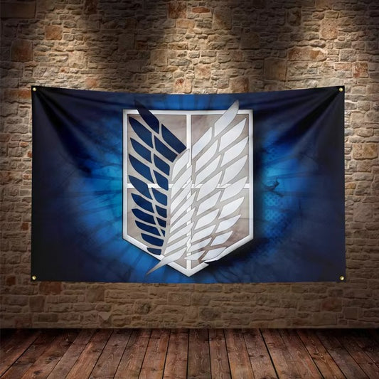 Scouting Legion AoT Anime Tapestry