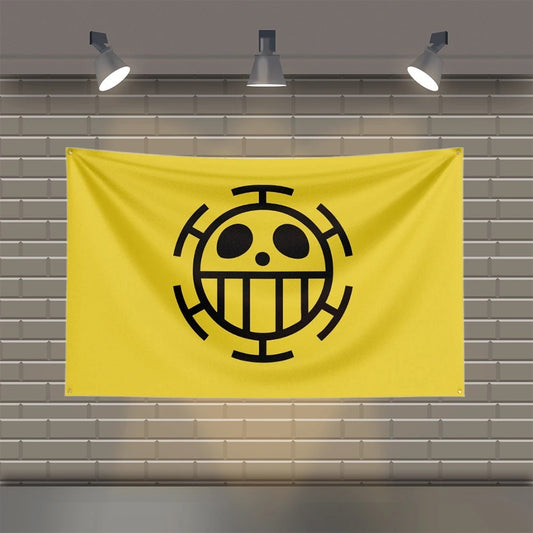 Heart Pirates Flag Anime Tapestry