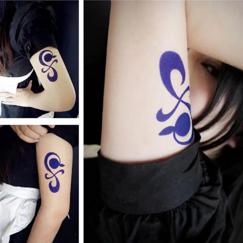 Nami Cosplay Anime Tattoo