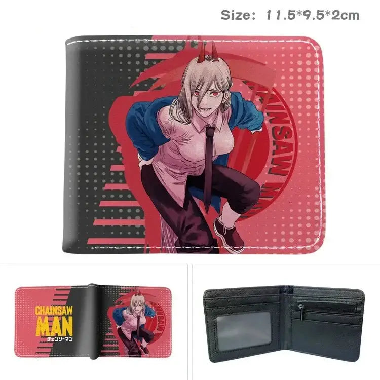 Power Pop Art Anime Wallet