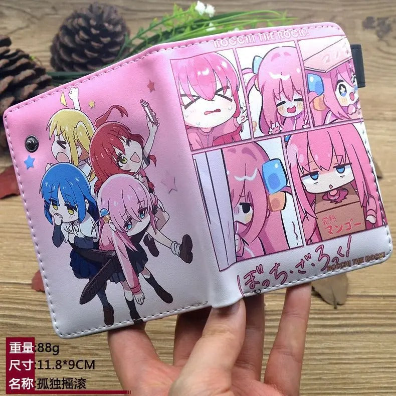 Bocchi Hitori Anime Wallet