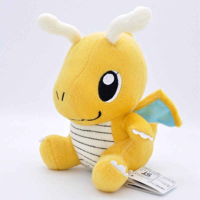 Baby Dragonite Plush front three-quarter view