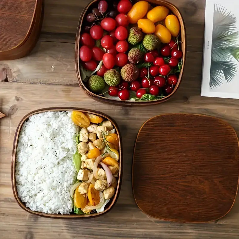 Bento Large Large Wooden Bento Box – 🈹 JAPAN BOX