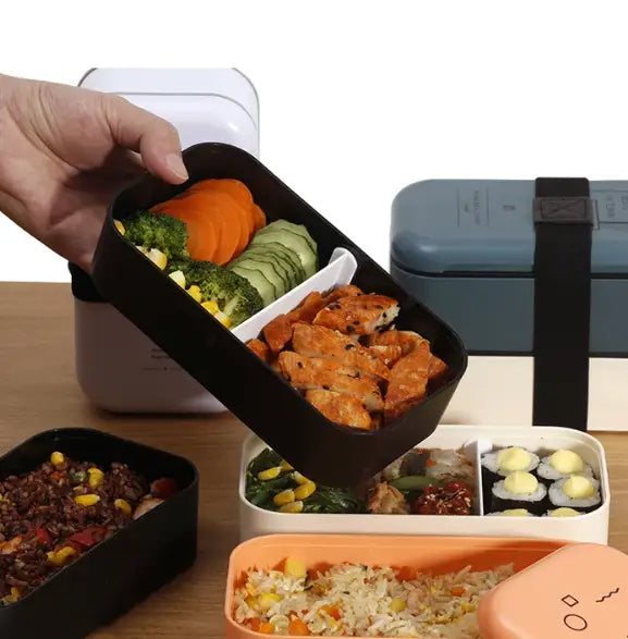 Blue Bento Lunch Box