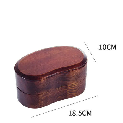 Vintage Wooden Bento Box