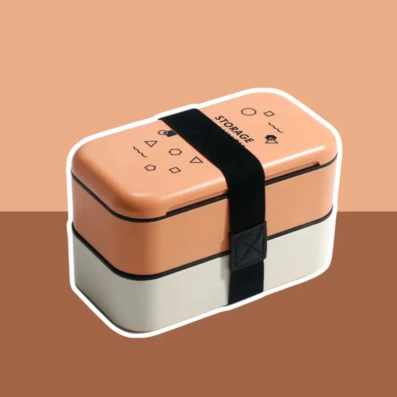 Orange Bento Lunch Box