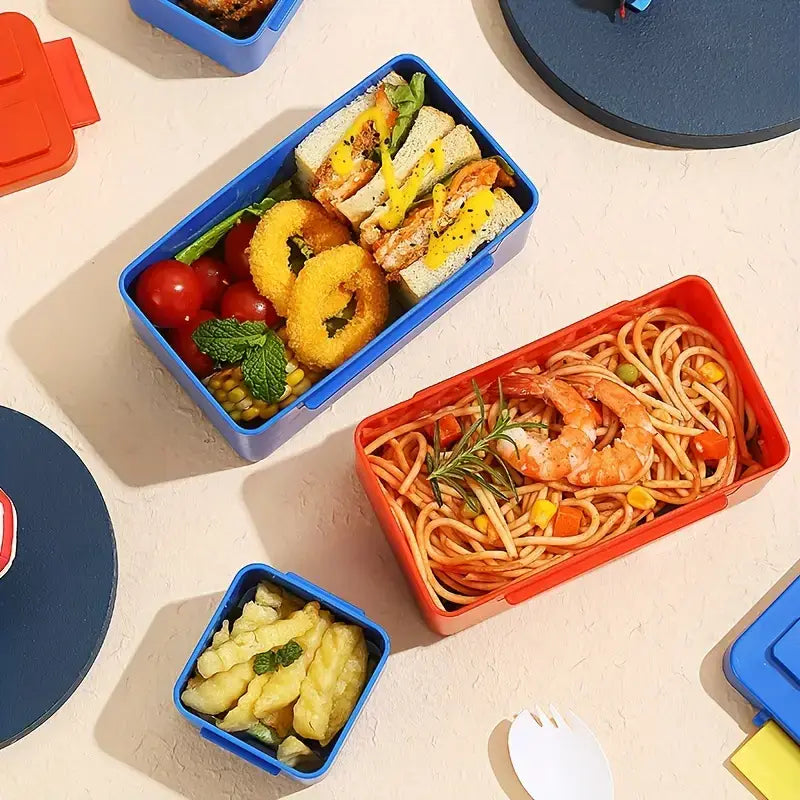 Retro Building Blocks Bento Box