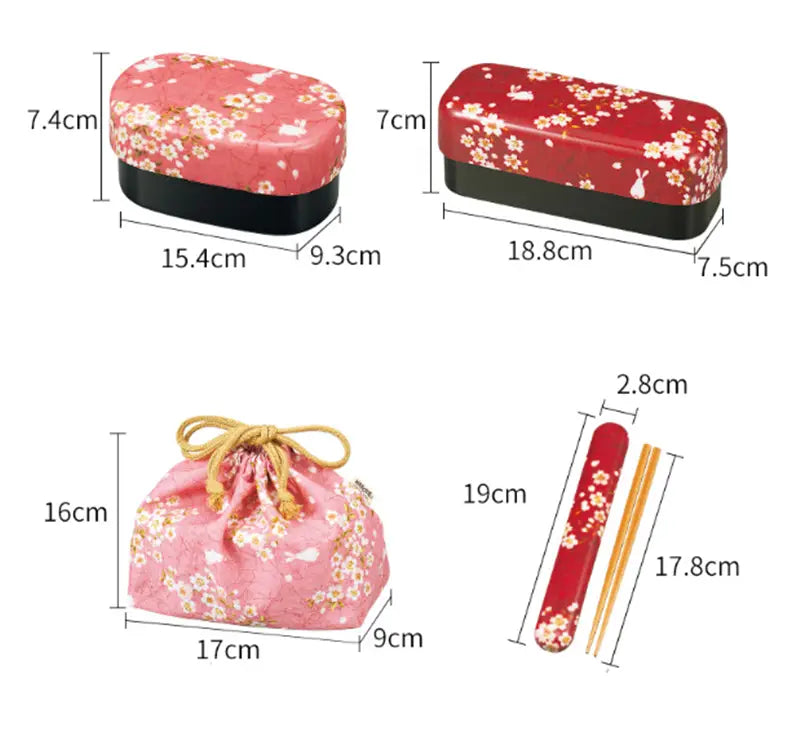 Cherry Blossom Bento Box Set