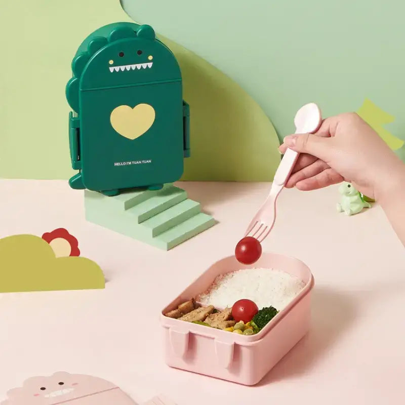 Kawaii Dino Bento Box