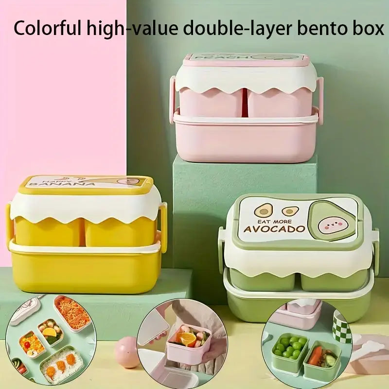 Kawaii Fruits Bento Lunch Box