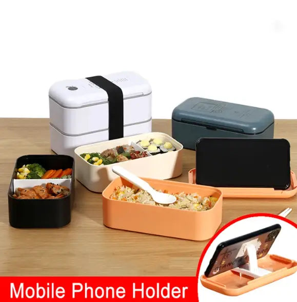 White Bento Lunch Box – JAPAN BOX