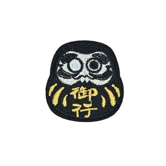 Écusson Daruma noir