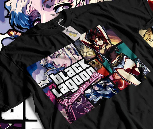 Black Lagoon GTA Retro Anime Shirt