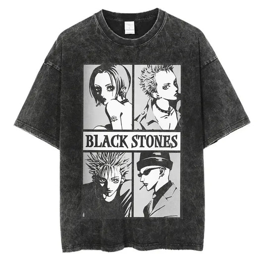 Black Stones Vintage Anime Shirt