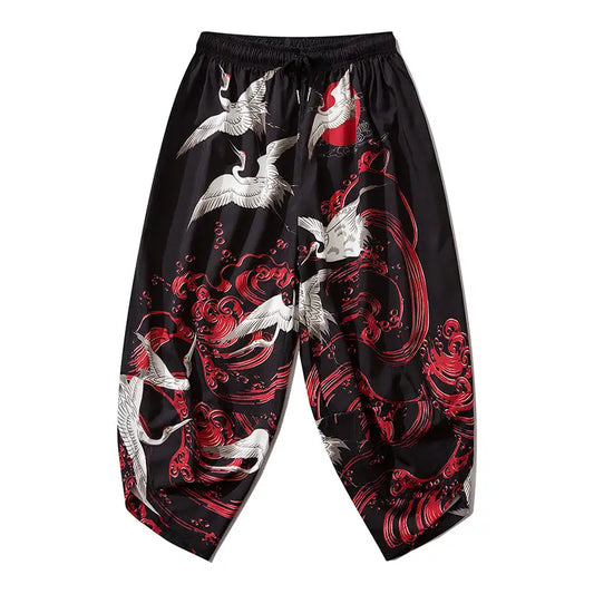Pantalones Harem Blood Sea Cranes