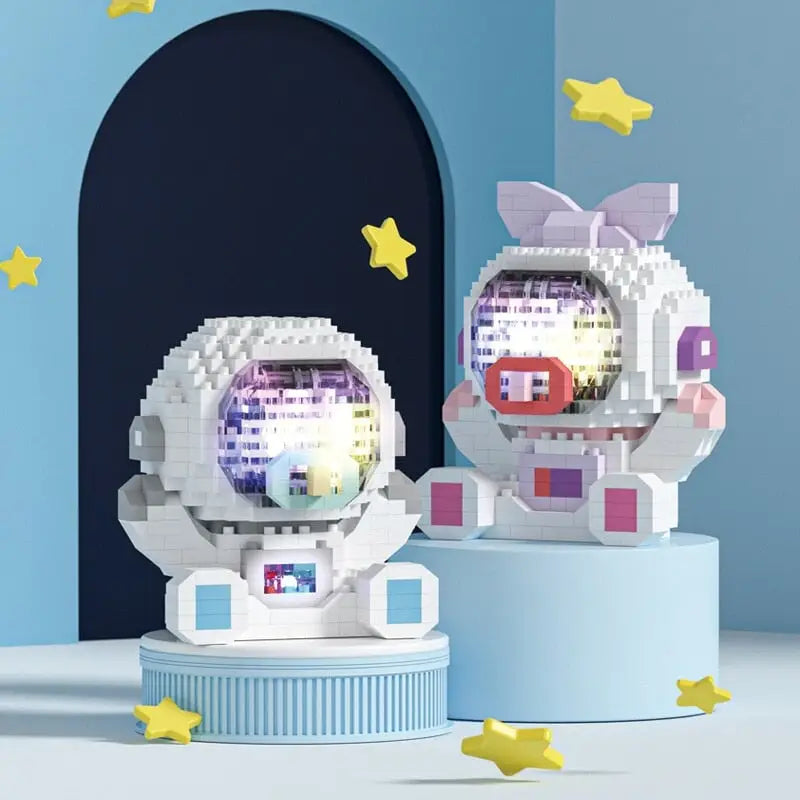 Kawaii Baby Astronaut Building Blocks