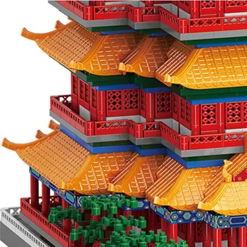 Ancient Pagoda Building Blocks