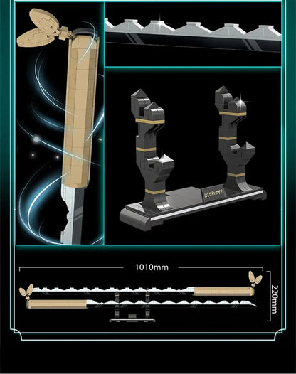 Inosuke Hashibira Sword Building Blocks