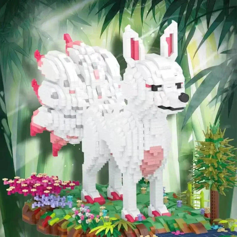 Mythical Nine Tail Fox Building Blocks