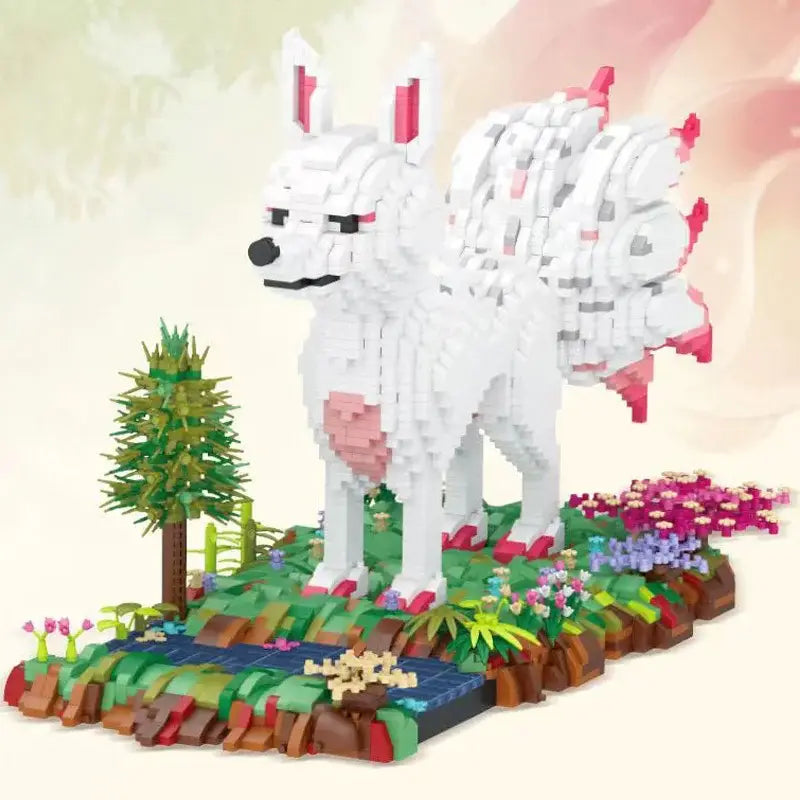 Mythical Nine Tail Fox Building Blocks