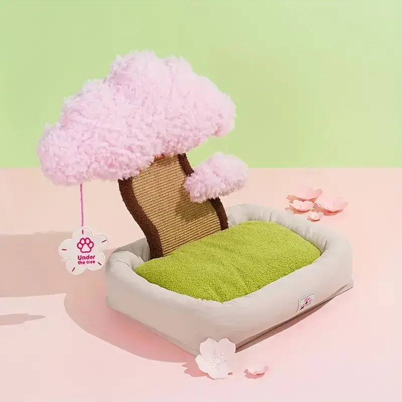 Sakura Blossom Tree Cat Bed