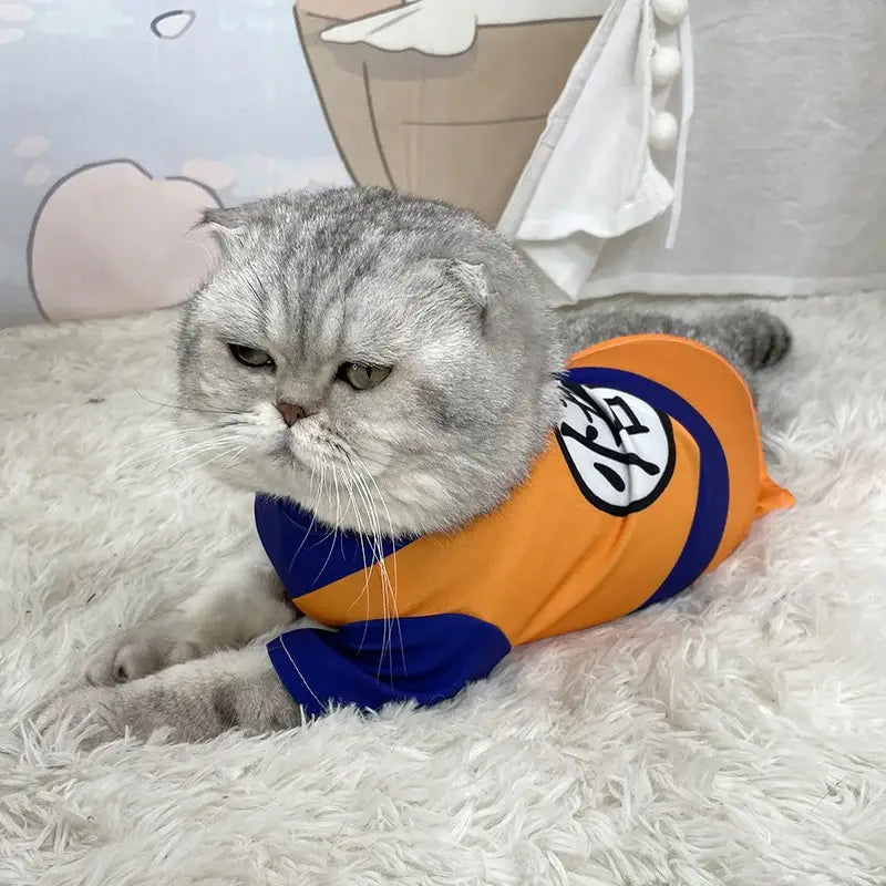 Goku Cat Costume