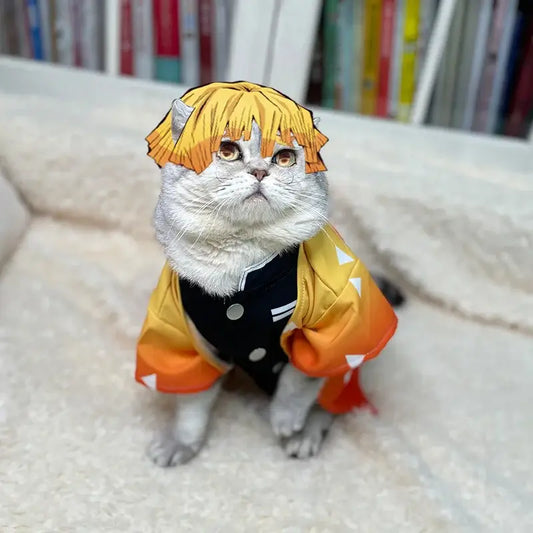 Capa de gato Zenitsu