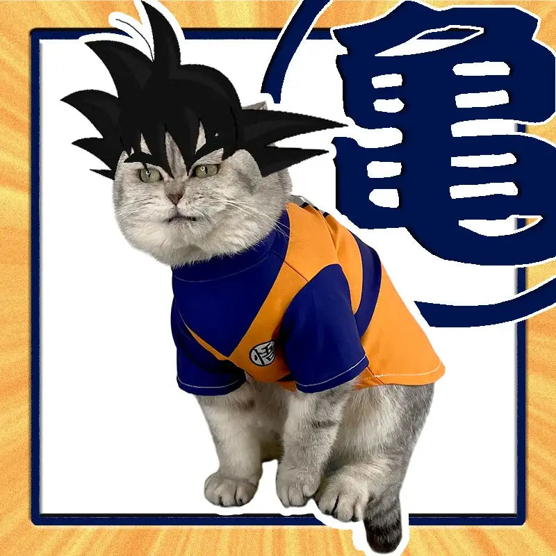 Goku Cat Costume