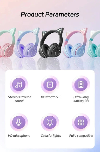 Cat Ear Headphones