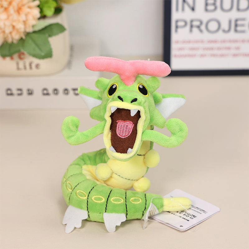 Caterpie Gyarados Plush front view