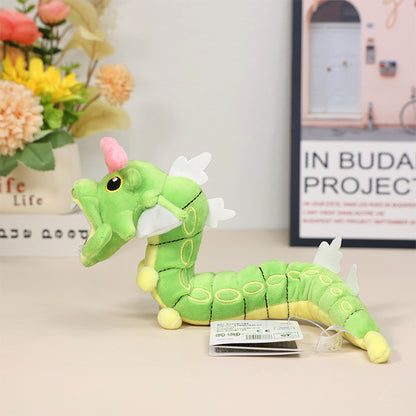 Caterpie Gyarados Plush side profile