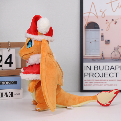 Charizard Christmas Plush opposite side view
