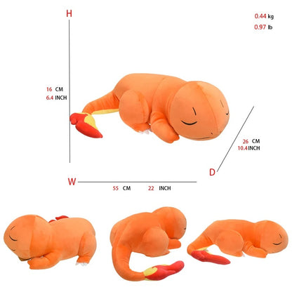 Sleepy Charmander Stuffed Plush Toy