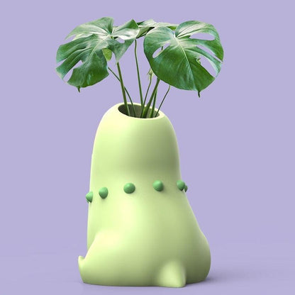 Chikorita Plant Vase Pot