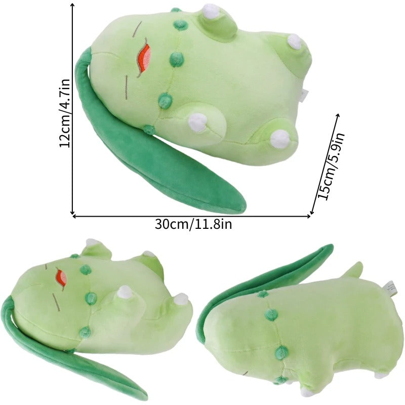 Sleeping Chikorita Plush Toy