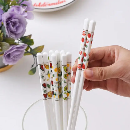 Fruit Mix Ceramic Chopsticks