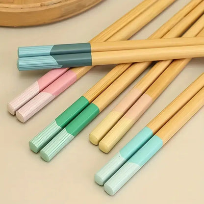 Ensemble de baguettes pastel colorées