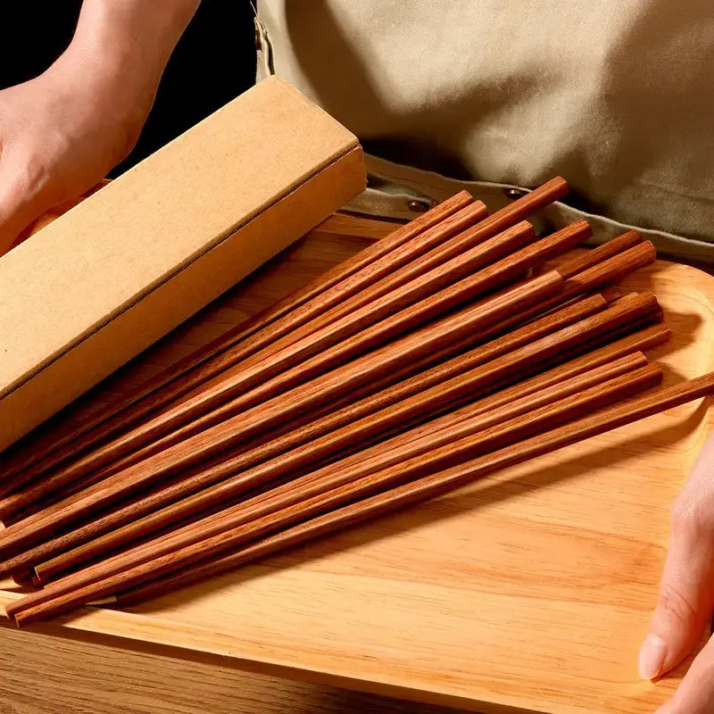 Natural Wood Chopsticks Set