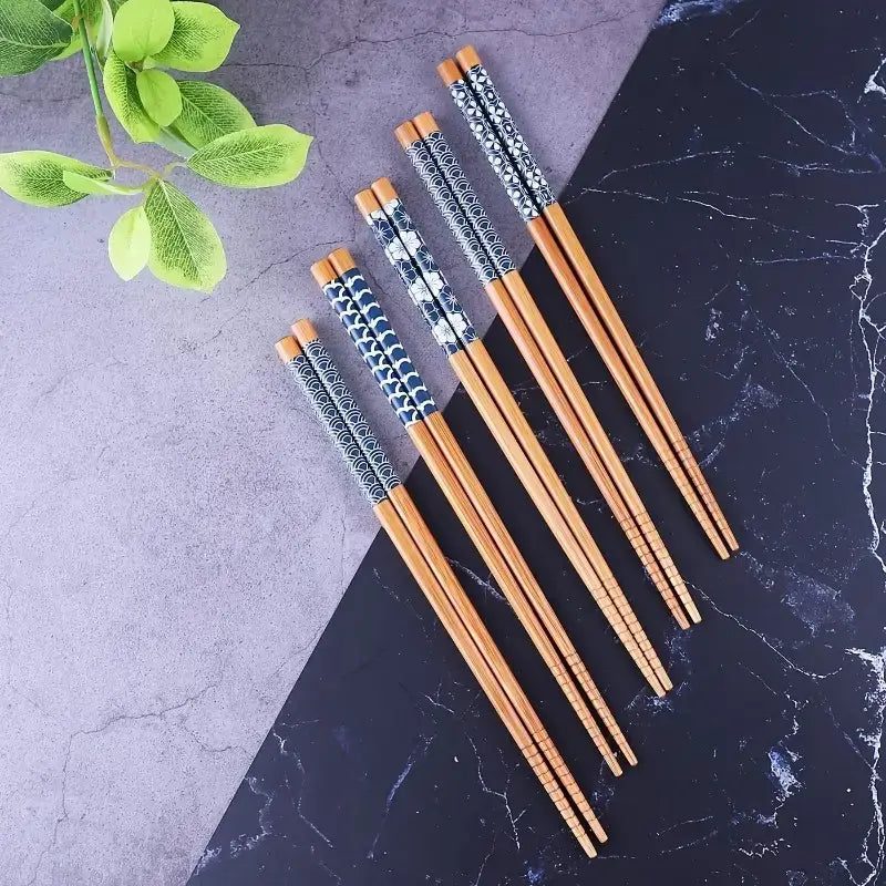 Marine Pattern Chopsticks Set