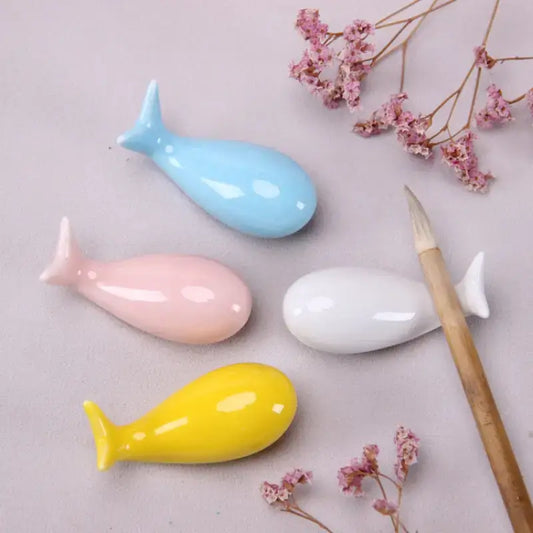 Cute Whales Chopsticks Holder Set