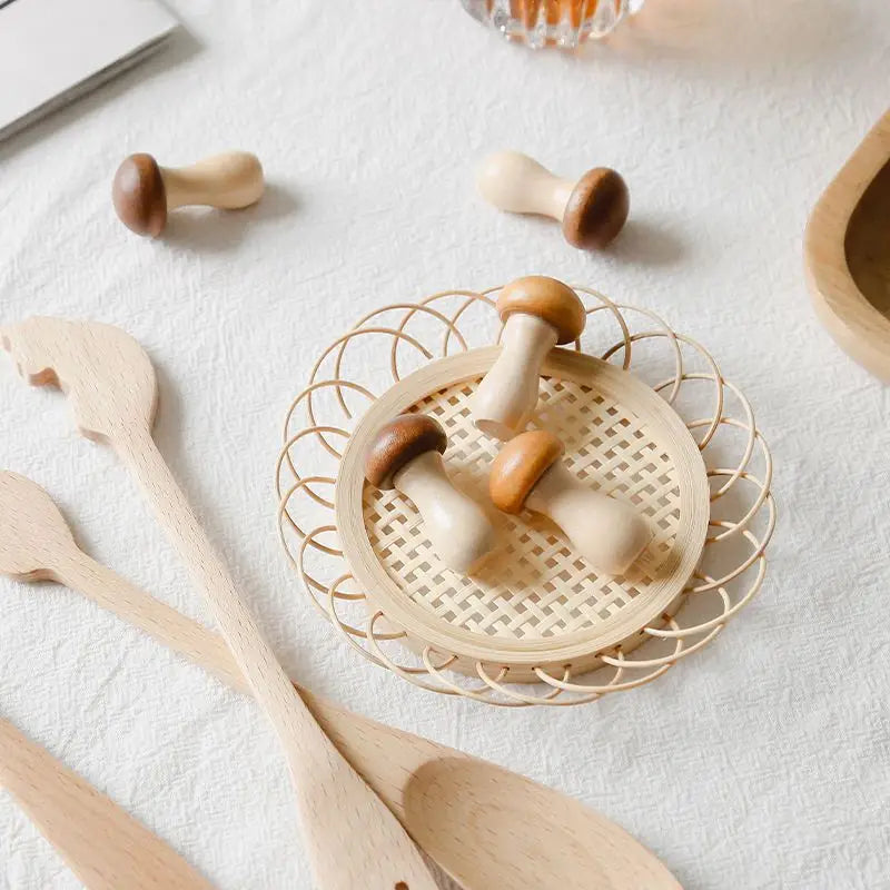 Mushroom Chopsticks Holder Set