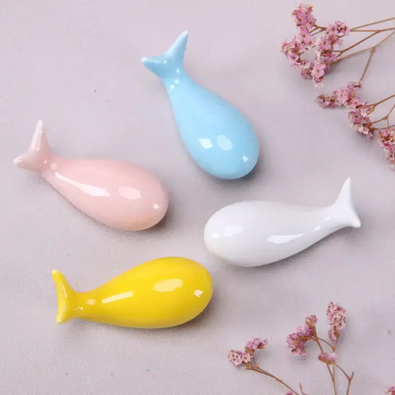 Cute Whales Chopsticks Holder Set