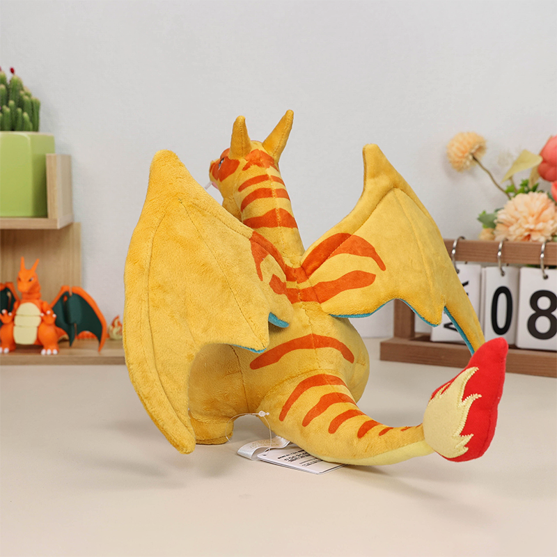 Clone Charizard Plush rear three-quarter view