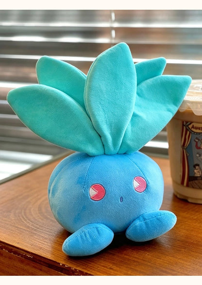 Cute Oddish Plush blue Pokémon plush front view
